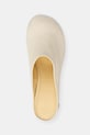 Proenza Schouler klapki skórzane Glove beżowy SH251033A.L002WL.101