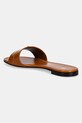 Obuv Kožené šľapky Giuseppe Zanotti Baddy E500060.004 hnedá