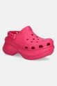 Crocs klapki Classic Bae Clog W 5-8 cm różowy 206302.6ZQ