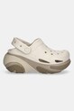 Crocs papuci Bubble Crush Clog 210061.214 maro SS25