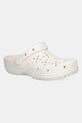 Παντόφλες Crocs Classic Floral Cut Out Clog πλατφόρμα μπεζ 210927.0WV