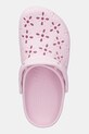 Šľapky Crocs Classic Floral Cut Out Clog ružová 210927.6ZW