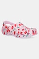 Crocs papuci Classic Fresh Friuts Clog sintetic roz 211008.6ZW