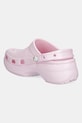 Încălțăminte Crocs papuci Classic Platform Pearl Clog 211231.6ZW roz