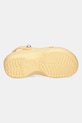 Crocs papuci Classic Platform Pearl Clog 211231.78Z portocaliu