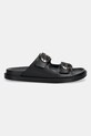 Blauer ciabatte slide GLADE S5GLADE01.PUL nero SS25