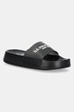 Παντόφλες U.S. Polo Assn. AMAMI009W/5G2 ίσια πλατφόρμα μαύρο AMAMI009W.5G2