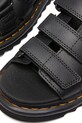 Obuwie Dr. Martens klapki skórzane Raine DM40522001 czarny
