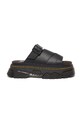 Шлепанцы Dr. Martens Mattison платформа чёрный DM40900001