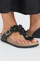 Birkenstock slapi de piele Gizeh Flowers 1026719