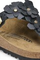 Boty Kožené žabky Birkenstock Gizeh Flowers 1026719 černá