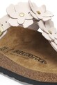 Obuwie Birkenstock japonki skórzane Gizeh Flowers 1029304 różowy
