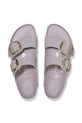 Шкіряні шльопанці Birkenstock Arizona Hammered Buckle 1029784 фіолетовий