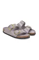 Kožené šľapky Birkenstock Arizona Hammered Buckle fialová 1029762