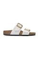 Natikače Birkenstock Sydney Patent Cushion Buckle ostalo bijela 1029452