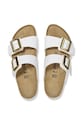 Birkenstock klapki Sydney Patent Cushion Buckle 1029438 biały