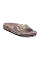 Kožené pantofle Birkenstock Madrid Big Buckle 1029300 fialová SS25