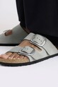 Birkenstock papuci din nubuc Arizona Big Buckle 1029311