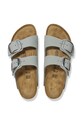 Birkenstock papuci din nubuc Arizona Big Buckle 1029311 gri