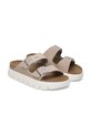 Παντόφλες σουέτ Birkenstock Birkenstock x Papillio Arizona Chunky ροζ 1029117