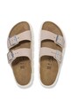 Birkenstock klapki zamszowe Birkenstock x Papillio Arizona Chunky 1029117 różowy