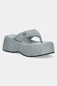 Žabky Miss Sixty platforma modrá 6S1QJ89800