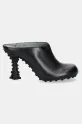 Sunnei slapi de piele 1000CHIODI SHOWHEE003.LTH036.001 negru SS25