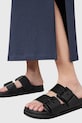 Кожаные шлепанцы AllSaints Sian Sandal W034FC.BLK