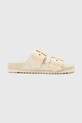 AllSaints slapi de piele Sian Sandal piele bej W034FC