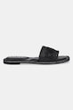 Dkny papuci Badin Logo K1565205.BLK negru SS25