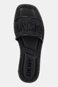 Dkny papuci Badin Logo negru K1565205.BLK