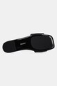 Dkny slapi de piele Dania K1544758.BLK negru