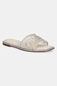 Dkny klapki Badin Logo tekstylny beżowy K1565205.BNE