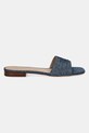 Lauren Ralph Lauren klapki Everley Sld 802966836001.400 niebieski SS25
