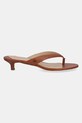 Шкіряні в'єтнамки Lauren Ralph Lauren Francesa 802966841002.200 коричневий SS25