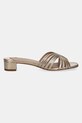 Lauren Ralph Lauren bőr papucs Fay Mtstrp 802966855001.040 arany SS25