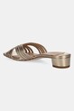 Cipők Lauren Ralph Lauren bőr papucs Fay Mtstrp 802966855001.040 arany