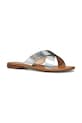 Geox papuci de piele D SOZY S D55LXH.000KY.C1007 argintiu SS25