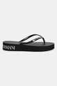 Emporio Armani Underwear slapi XVQS09.XN118.00002 negru SS25