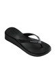 Obuwie Havaianas japonki HIGH PLATFORM 4150150.0090 czarny