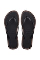 Вьетнамки Havaianas SLIM FLATFORM венский чёрный 4149928.0090