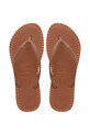Žabky Havaianas SLIM FLATFORM plochý hnědá 4149928.1976