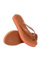 Žabky Havaianas SLIM FLATFORM hnědá 4149928.1976