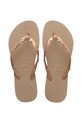 Havaianas japonki SLIM LUXURY AQUA syntetyczny złoty 4149965.3581