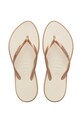 Šľapky Havaianas SLIM POINT plochý zlatá 4149584.6842