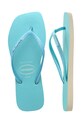 Вьетнамки Havaianas SLIM SQUARE GLITTER 4148927.8747 бирюзовый