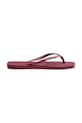 Havaianas japonki SLIM SQUARE LOGO 4148257.9339 bordowy SS25