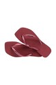 Havaianas japonki SLIM SQUARE LOGO bordowy 4148257.9339