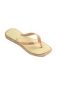 Obuwie Havaianas japonki TOP SQUARE FUSION 4149944.0570 beżowy