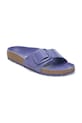 Kožené šľapky Birkenstock Madrid Big Buckle 1029427 fialová SS25